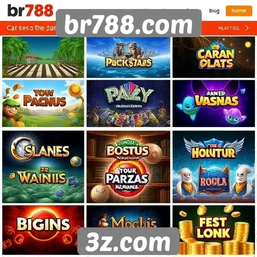 Exploração dos jogos disponíveis no br788.com