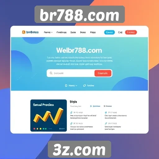 Interface do usuário do br788.com é intuitiva