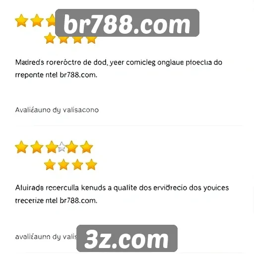 Avaliações de usuários sobre o br788.com são positivas